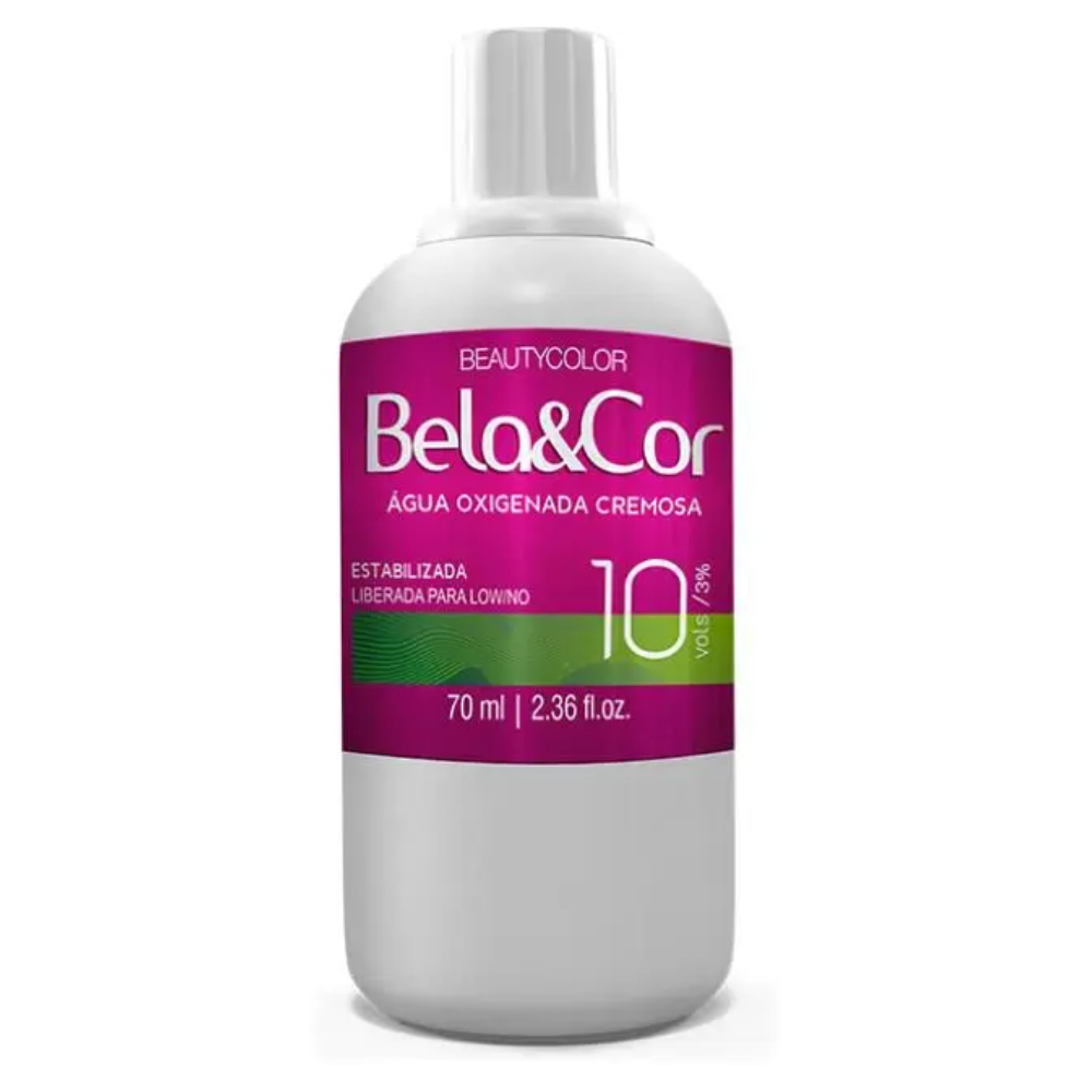 Água Oxigenada Cremosa Beautycolor Bela & Cor 10 Volumes 70 ml