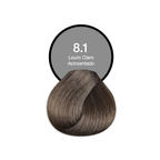 Coloração Permanente Acquaflora Louro Claro Acinzentado 8.1