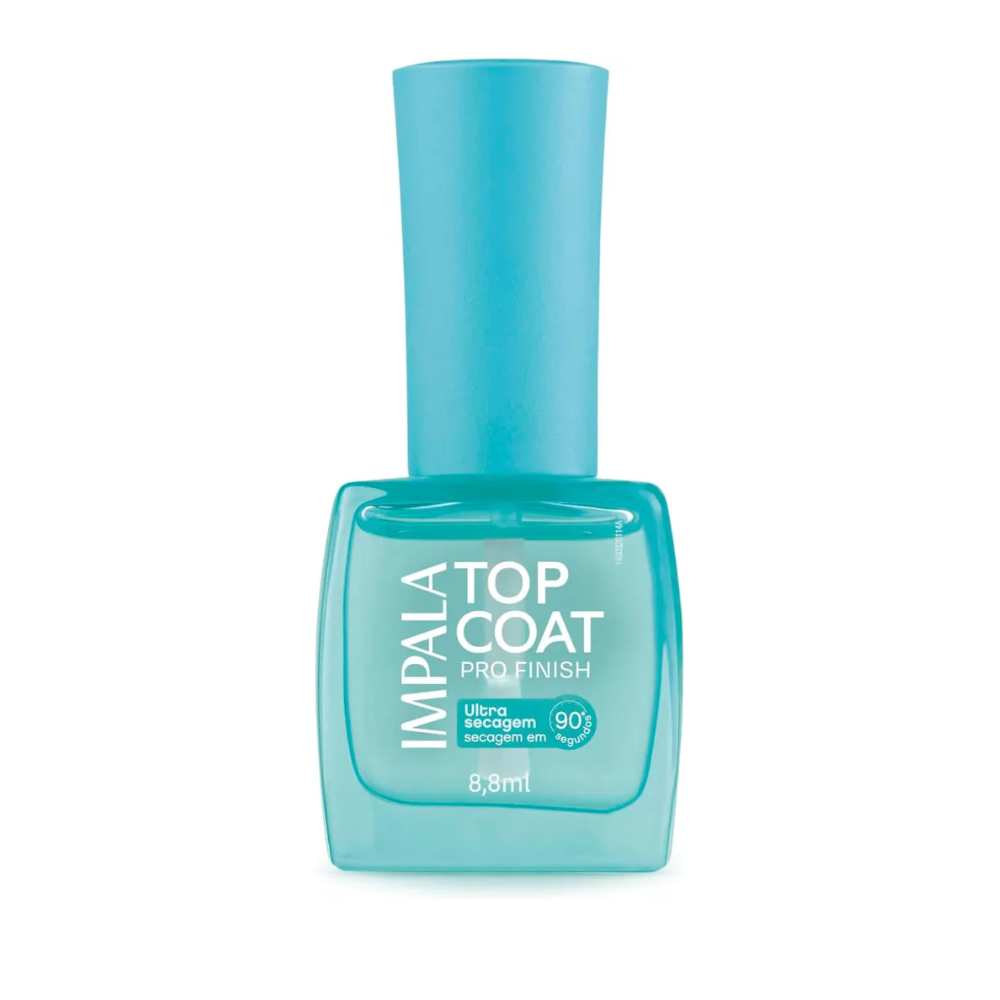 Esmalte Top Coat Impala Pro Finish Ultra Secagem
