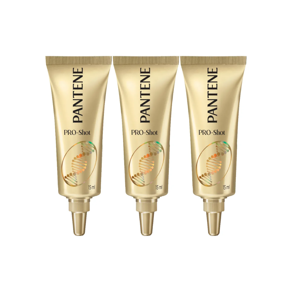 Ampola de Tratamento Capilar Pantene Pro-Shot Reestruturação Molecular C/3 Unidades 15ml Cada