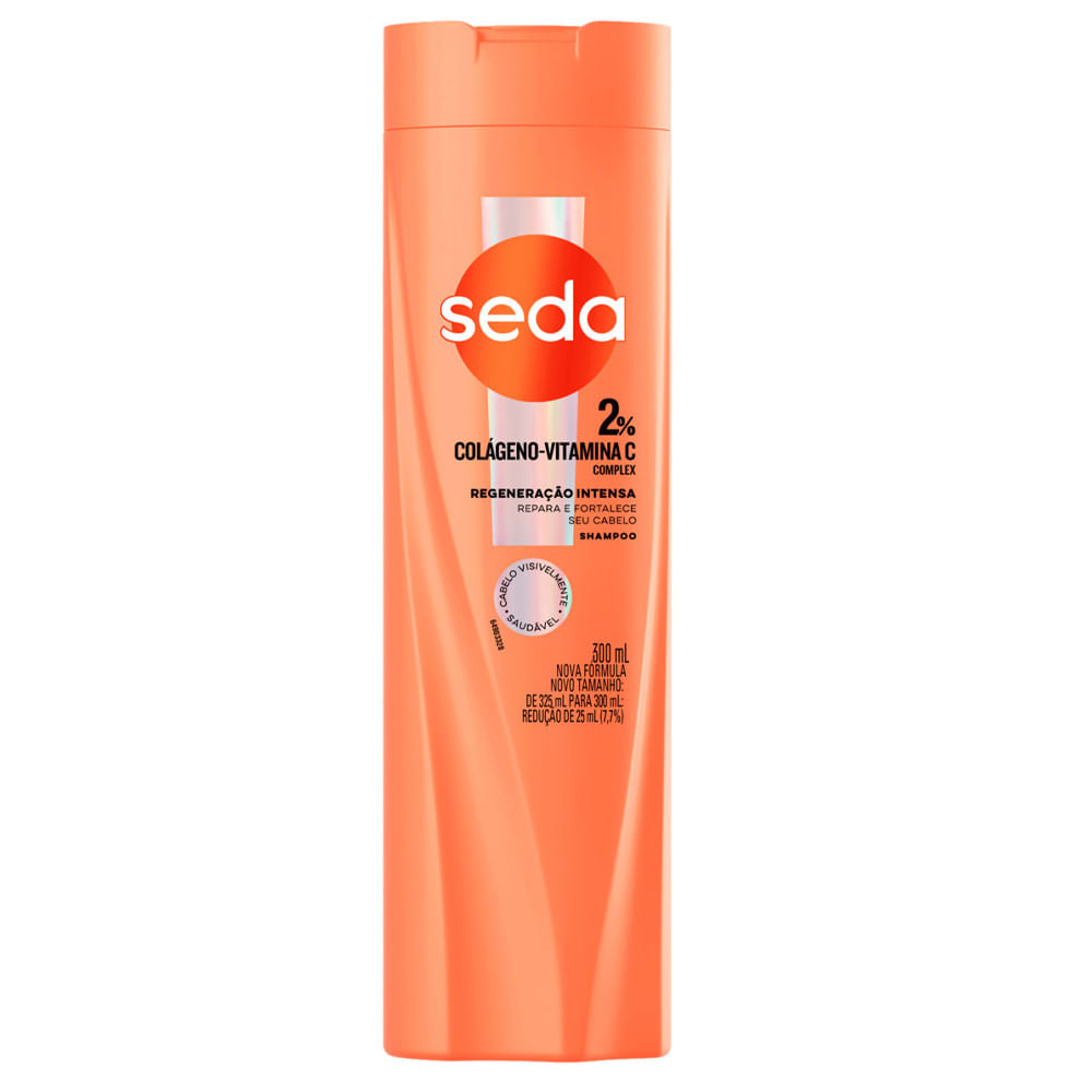 Shampoo Seda Colágeno + Vitamina C Regeneração Intensa 300ml