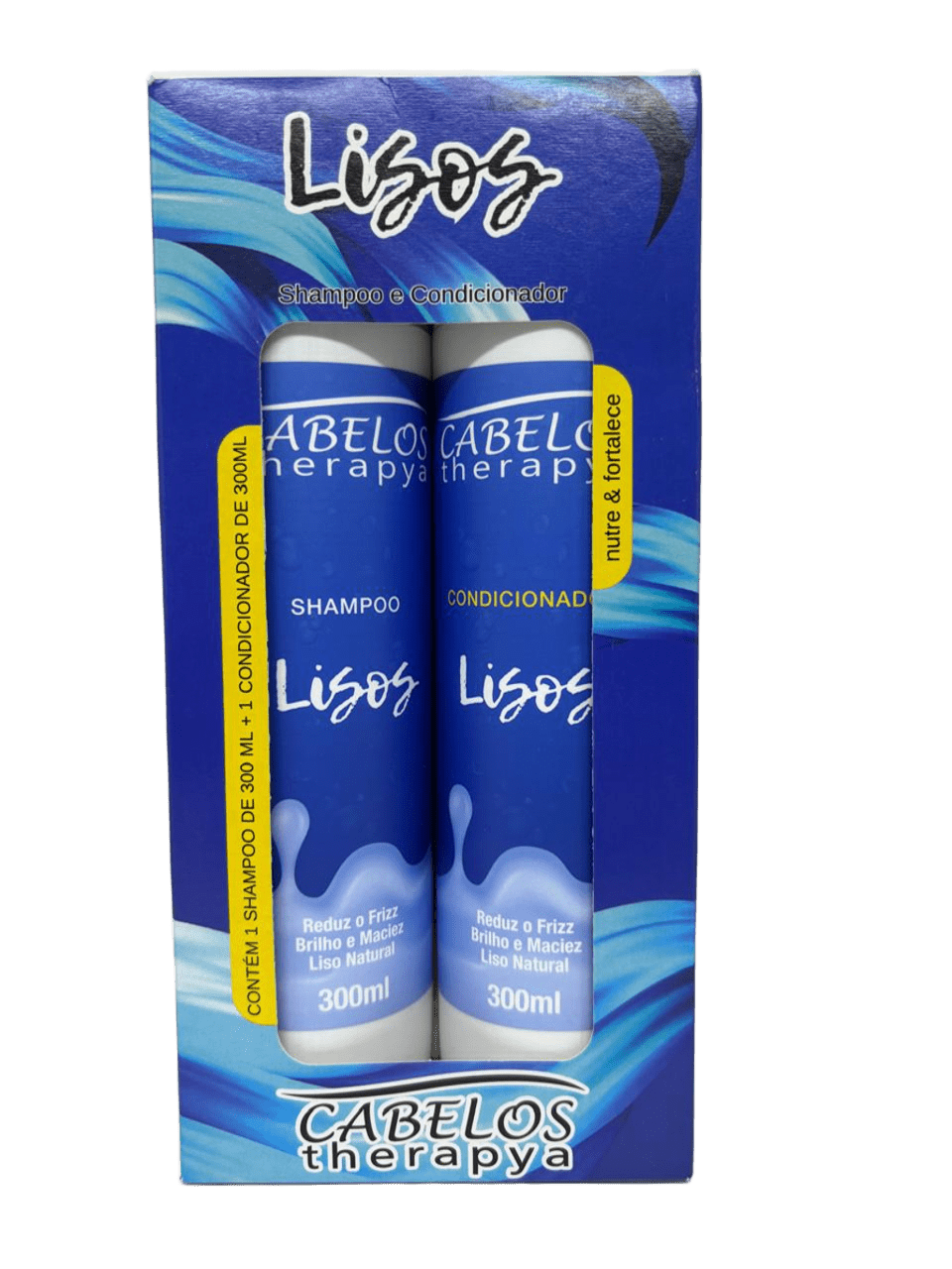 Shampoo + Condicionador Kelma Lisos 300 ml