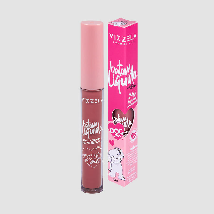 Batom Líquido Matte Vizzela Maltês 3,5 g