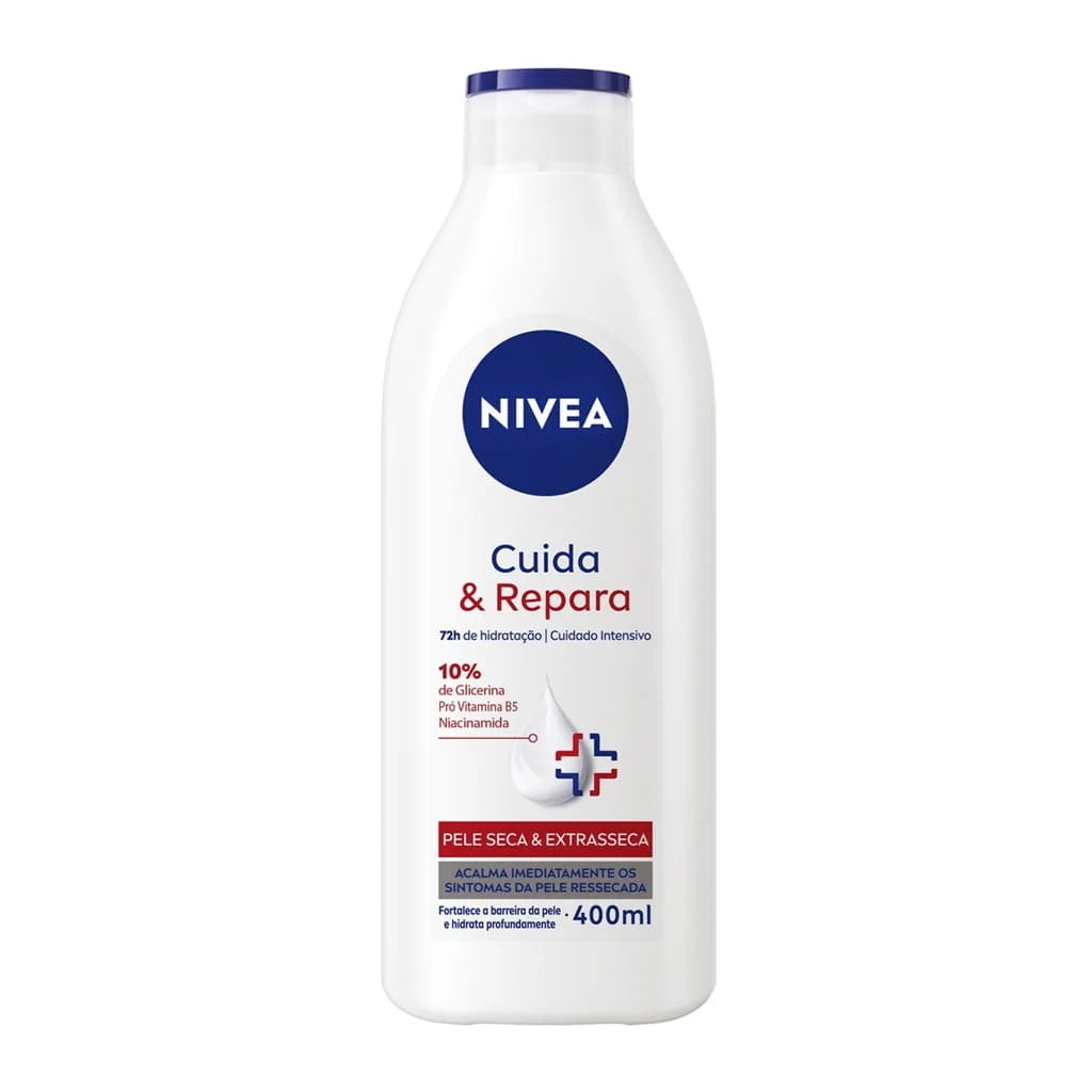 Loção Hidratante Nivea Cuida e Repara 400 ml
