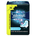 Absorvente Always Noites Tranquilas Cobertura Seca com Abas Leve 16 Pague 14