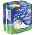 Absorvente Charm’s Proteção Clássica Fluxo Leve com Abas 8 Unidades