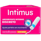 Absorvente Interno Intimus Gel Super 8 Unidades