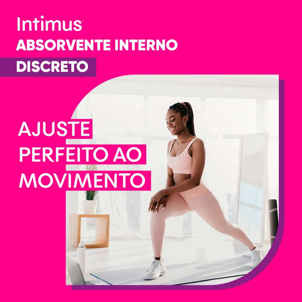 Absorvente Interno Intimus Gel Super 8 Unidades
