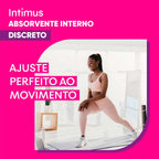 Absorvente Interno Intimus Gel Super 8 Unidades