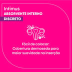 Absorvente Interno Intimus Gel Super 8 Unidades