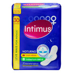 Absorvente Intimus Gel Toda Protegida Cobertura Seca com Abas 30 Unidades Leve Mais por Menos