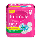 Absorvente Intimus Gel Tripla Proteção Cobertura Seca com Abas 8 Unidades