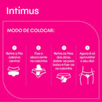 Absorvente Intimus Gel Tripla Proteção Cobertura Suave com Abas 8 Unidades