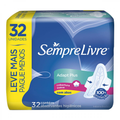 Absorvente Sempre Livre Adapt Cobertura Suave sem Abas 8 Unidades