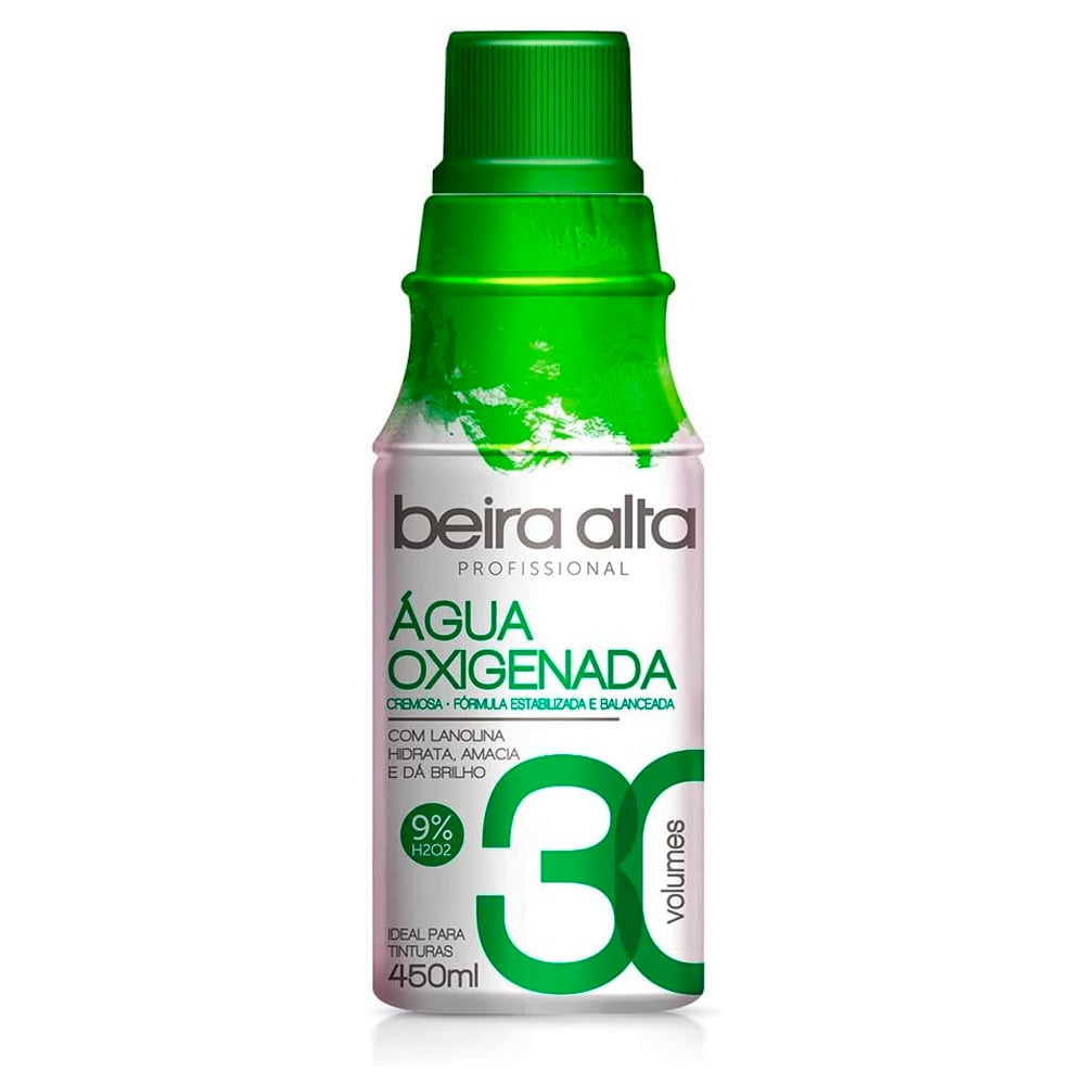 Água Oxigenada Cremosa Beira Alta 30 Volumes 450 ml