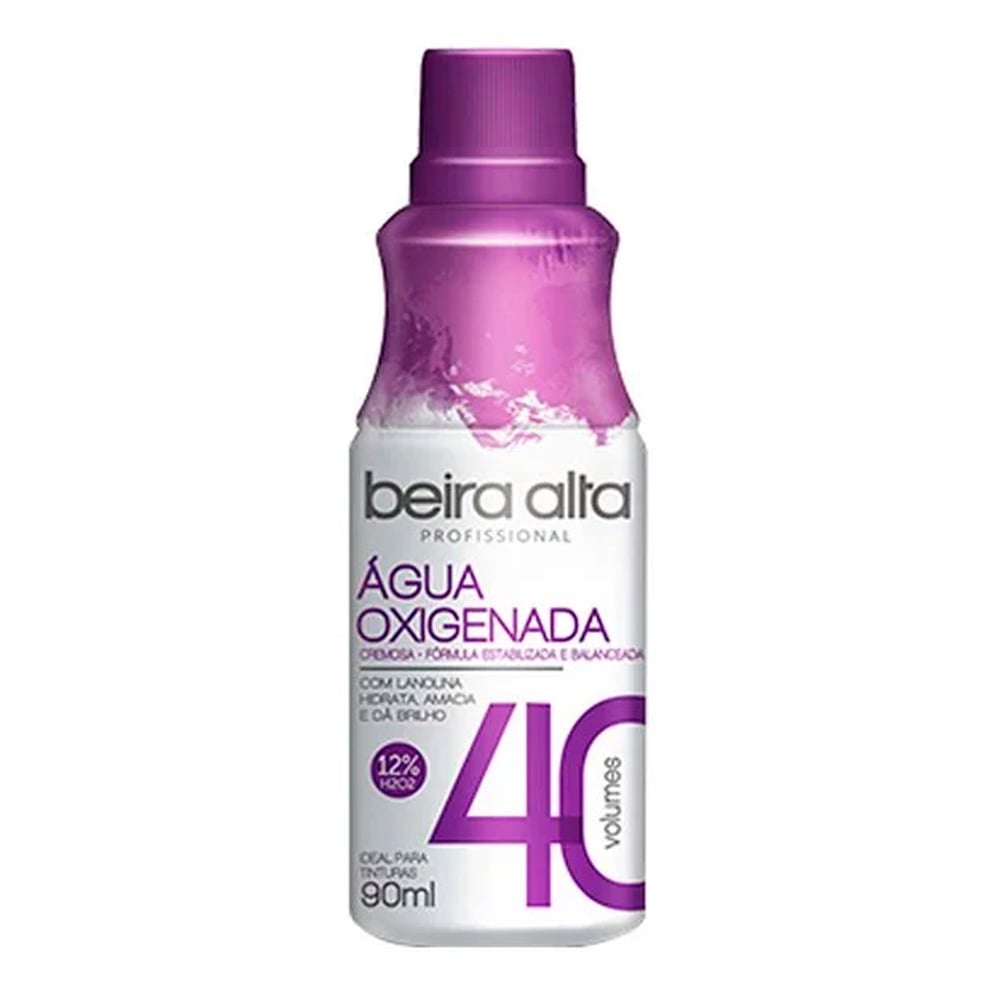 Água Oxigenada Cremosa Beira Alta 40 Volumes 90 ml