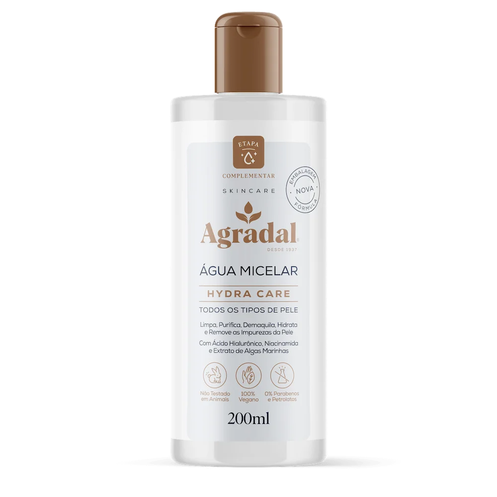 Água Micelar Agradal Hydra Care 200ml