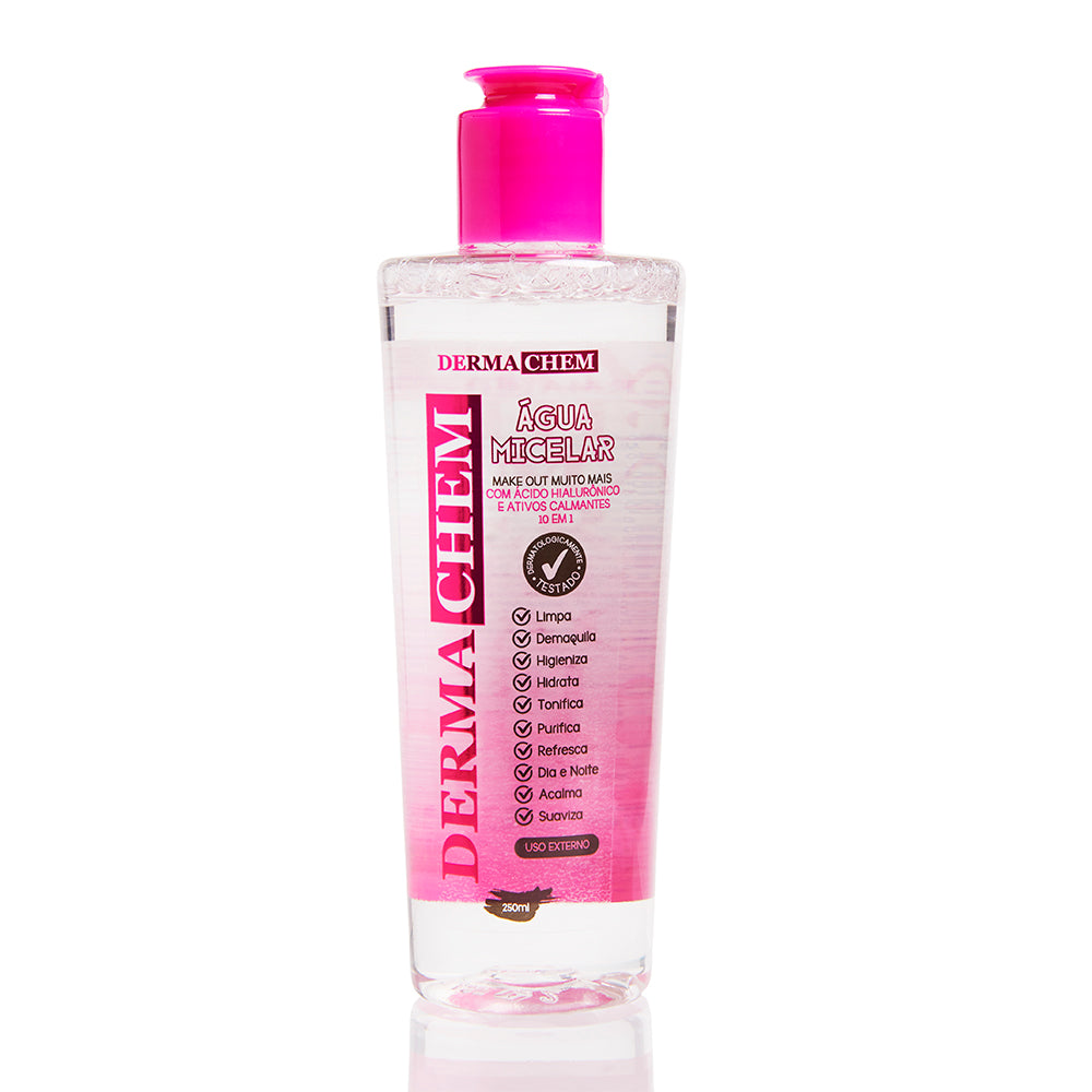 Água Micelar Dermachem Ácido Hialurônico 250 ml