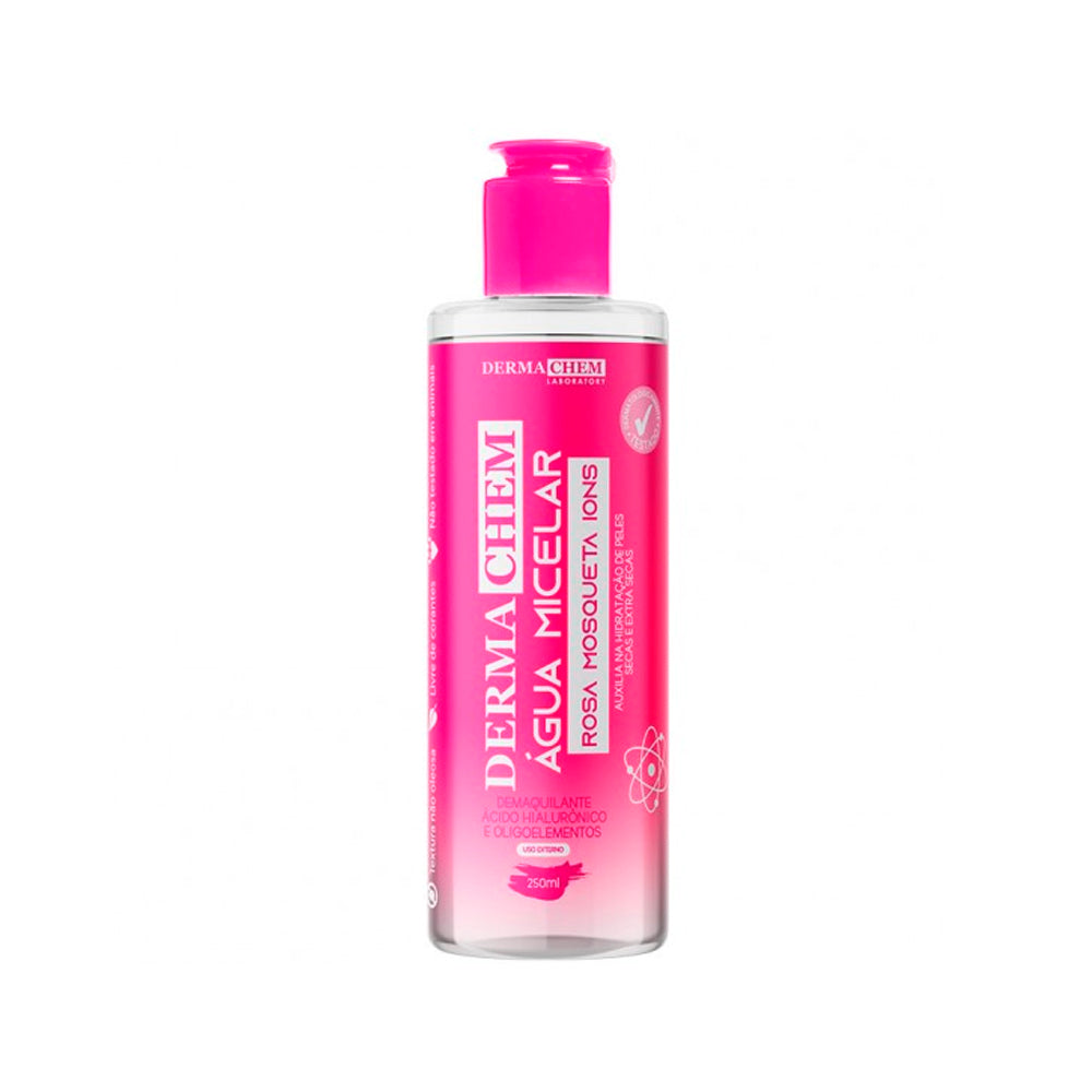 Água Micelar Dermachem Rosa Mosqueta Íons 250ml