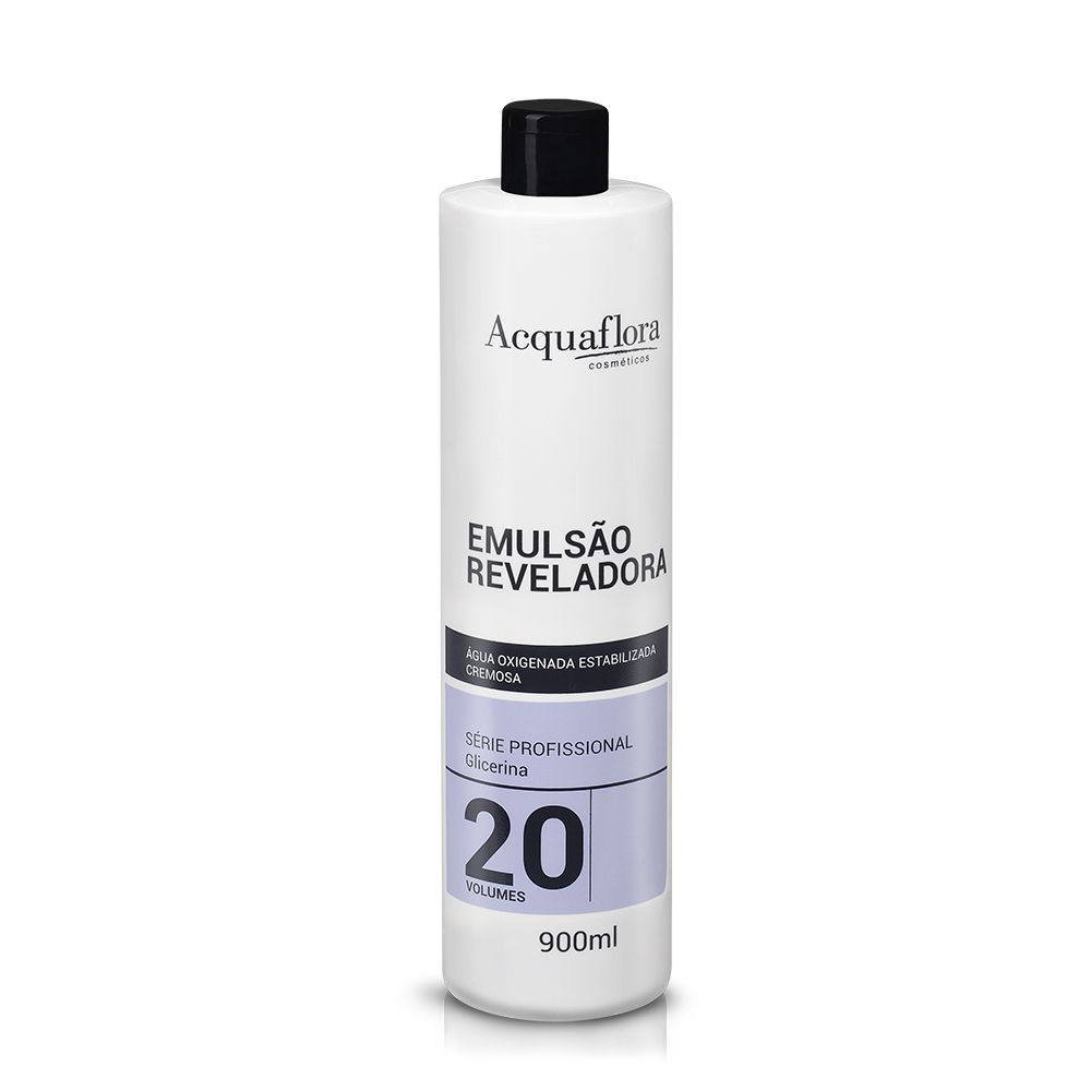 Água Oxigenada Acquaflora 20 Volumes 900 ml