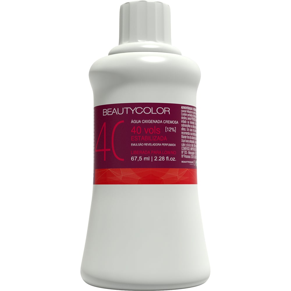 Água Oxigenada Cremosa Beautycolor 40 Volumes 67,5 ml