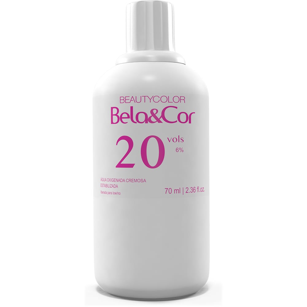 Água Oxigenada Cremosa Beautycolor Bela & Cor 20 Volumes 70 ml