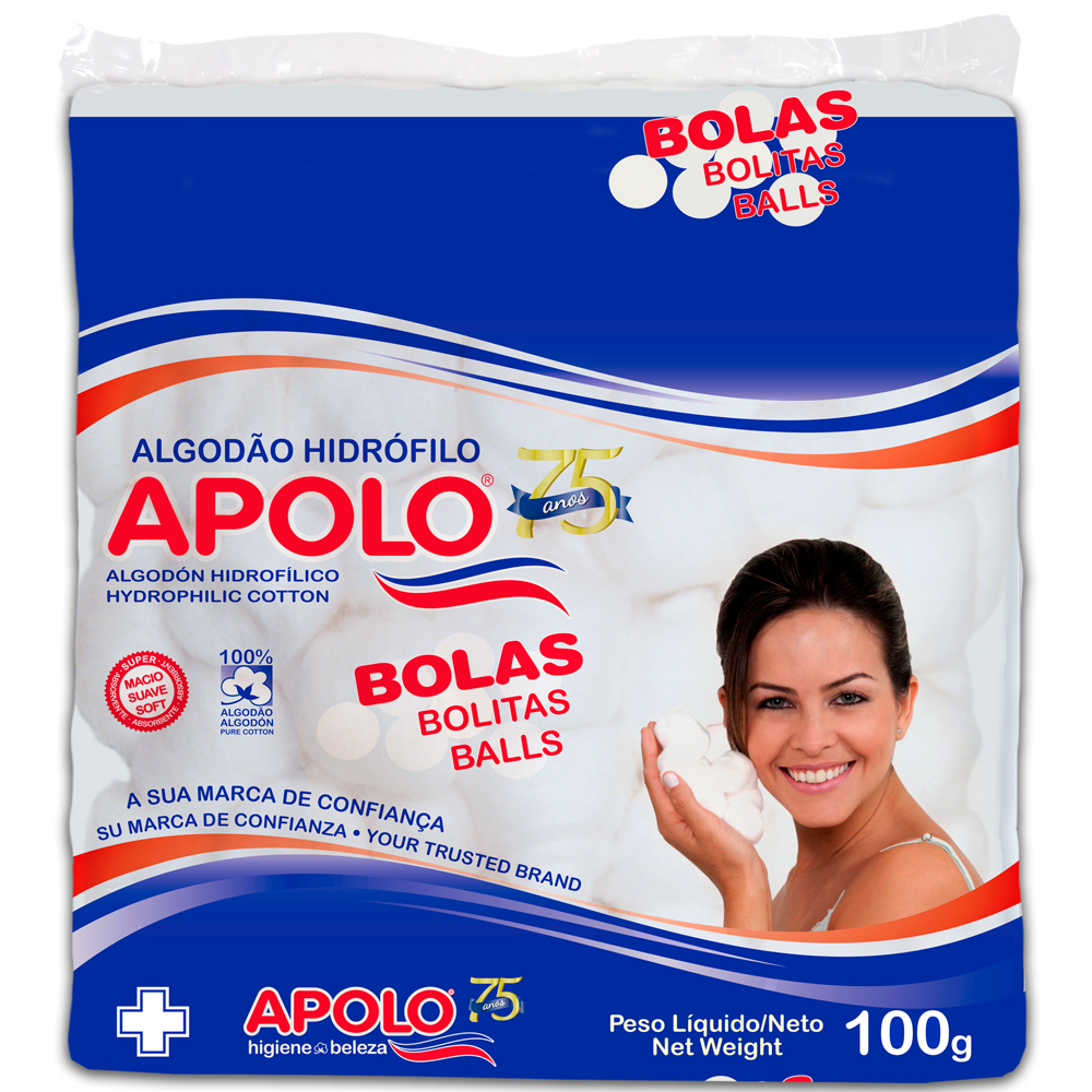 Algodão Apolo Bolas 100 g