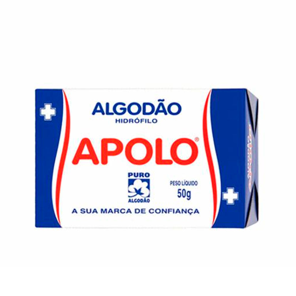 Algodão Apolo Caixa 50 g
