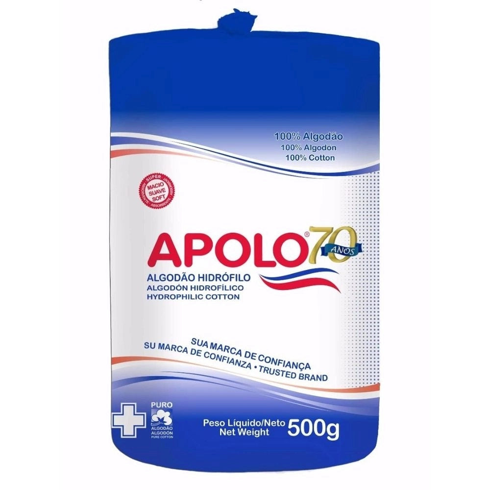 Algodão Apolo Rolo 500 g