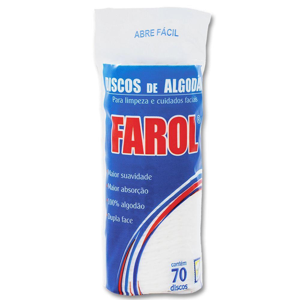 Algodão Disco Farol 70un