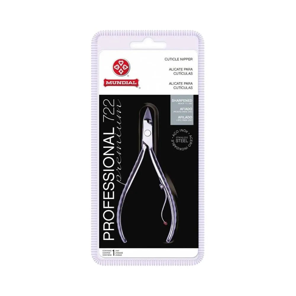 Alicate de Cutícula Mundial Profissional Cabo Longo Ref. 787
