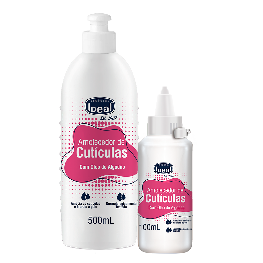 Amolecedor de Cutícula Ideal Óleo de Algodão 500 ml