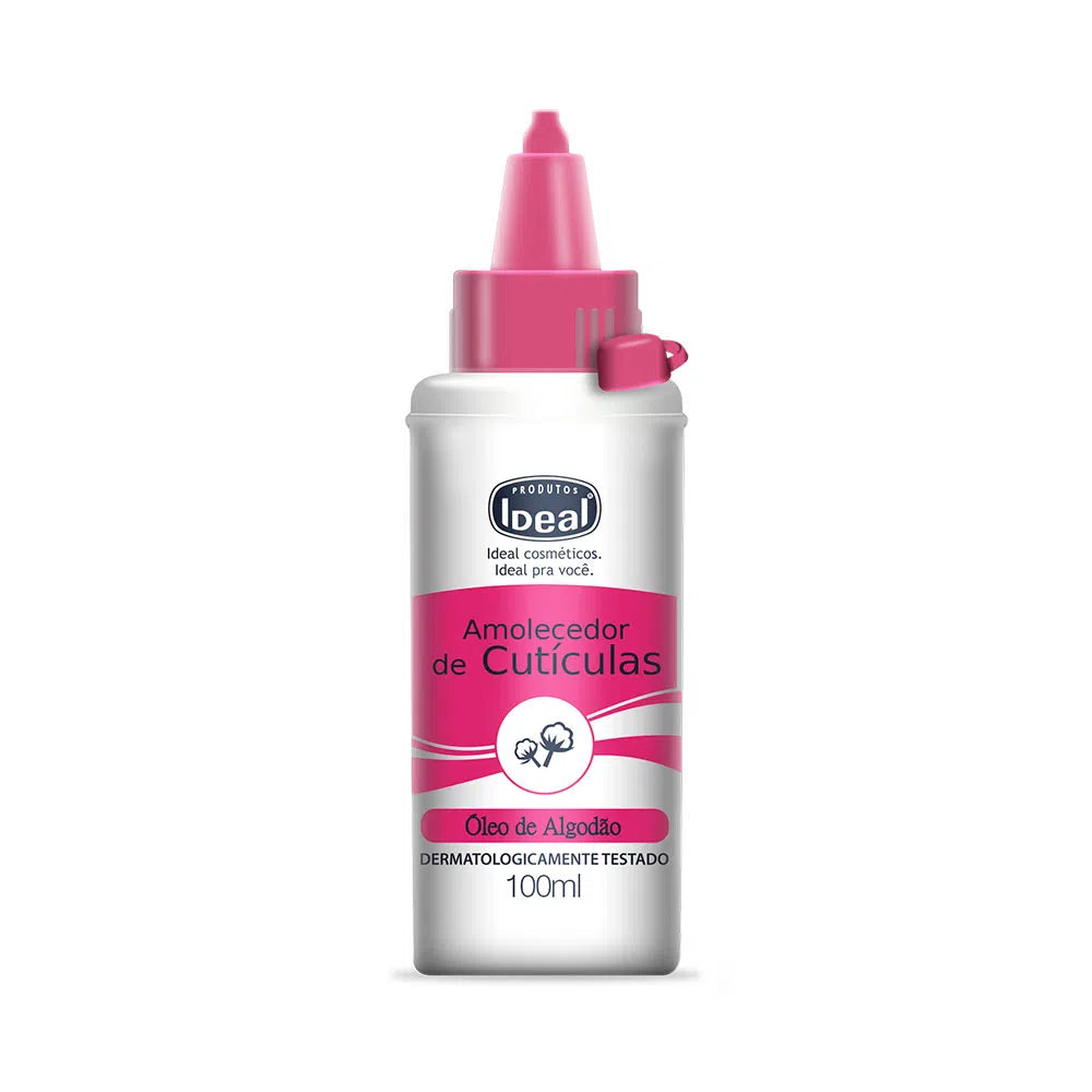 Amolecedor de Cutícula Ideal Óleo de Algodão 100 ml