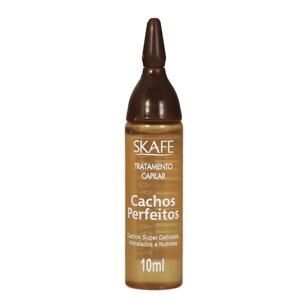 Ampola de Tratamento Capilar Skafe Cachos Perfeitos 10ml