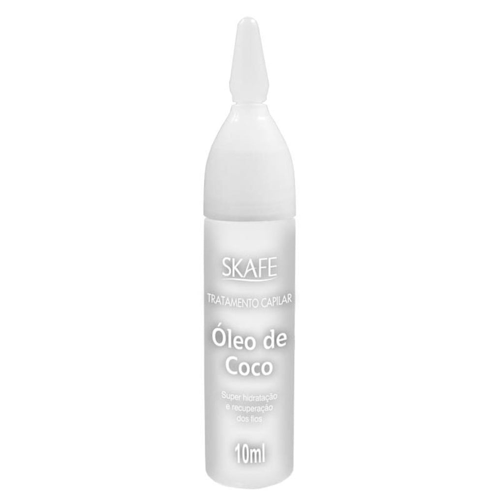 Ampola de Tratamento Capilar Skafe Óleo de Coco 10ml