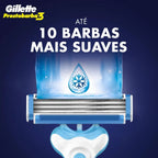 Aparelho de Barbear Descartável Gillette Prestobarba 3 Fresh 4 Unidades