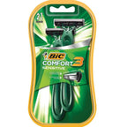 Aparelho de Barbear BIC Comfort 3 Pele Sensível 2 Unidades