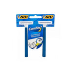 Aparelho de Barbear BIC Comfort 2 Azul Pele Normal 2 Unidades