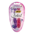 Aparelho de Barbear BIC Soleil Rosa e Roxo 2 Unidades
