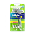 Aparelho de Barbear Gillette Prestobarba 3 SenseCare Leve 4 Pague 3