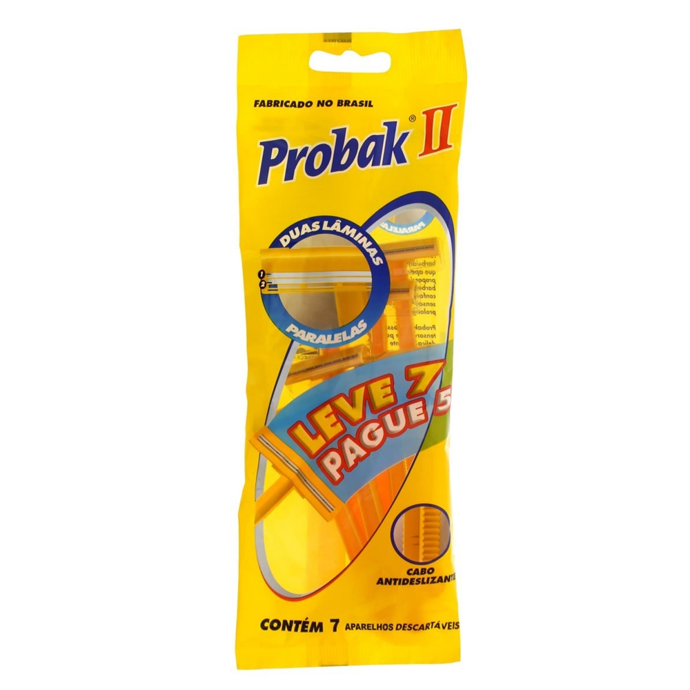 Aparelho de Barbear Gillette Probak II Leve 7 Pague 5