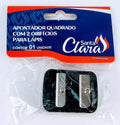 Apontador de Lápis Santa Clara Quadrado CS 409 Unidade