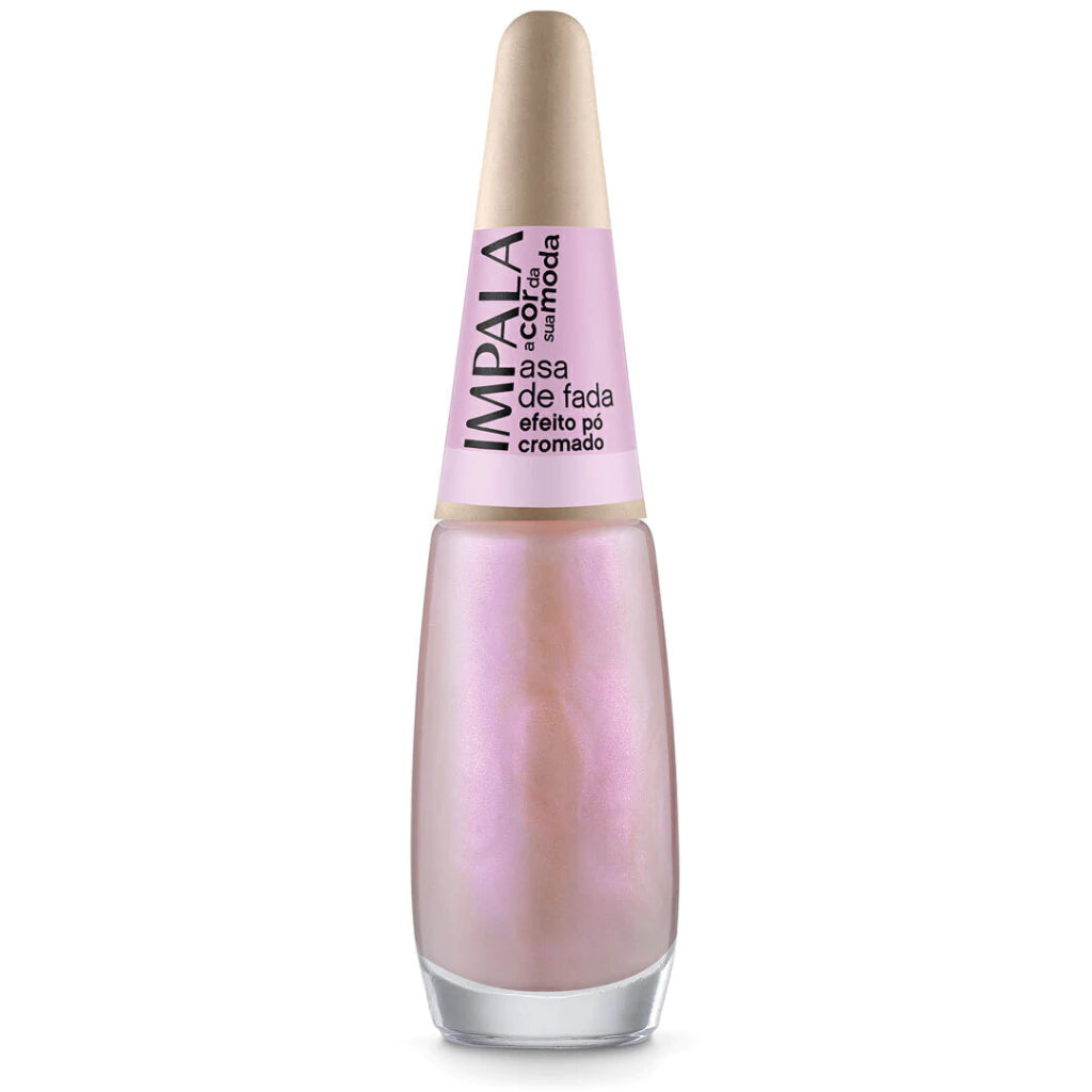 Esmalte Impala Efeito Pó Cromado A Cor Da Moda Asa de Fada 7,5ml