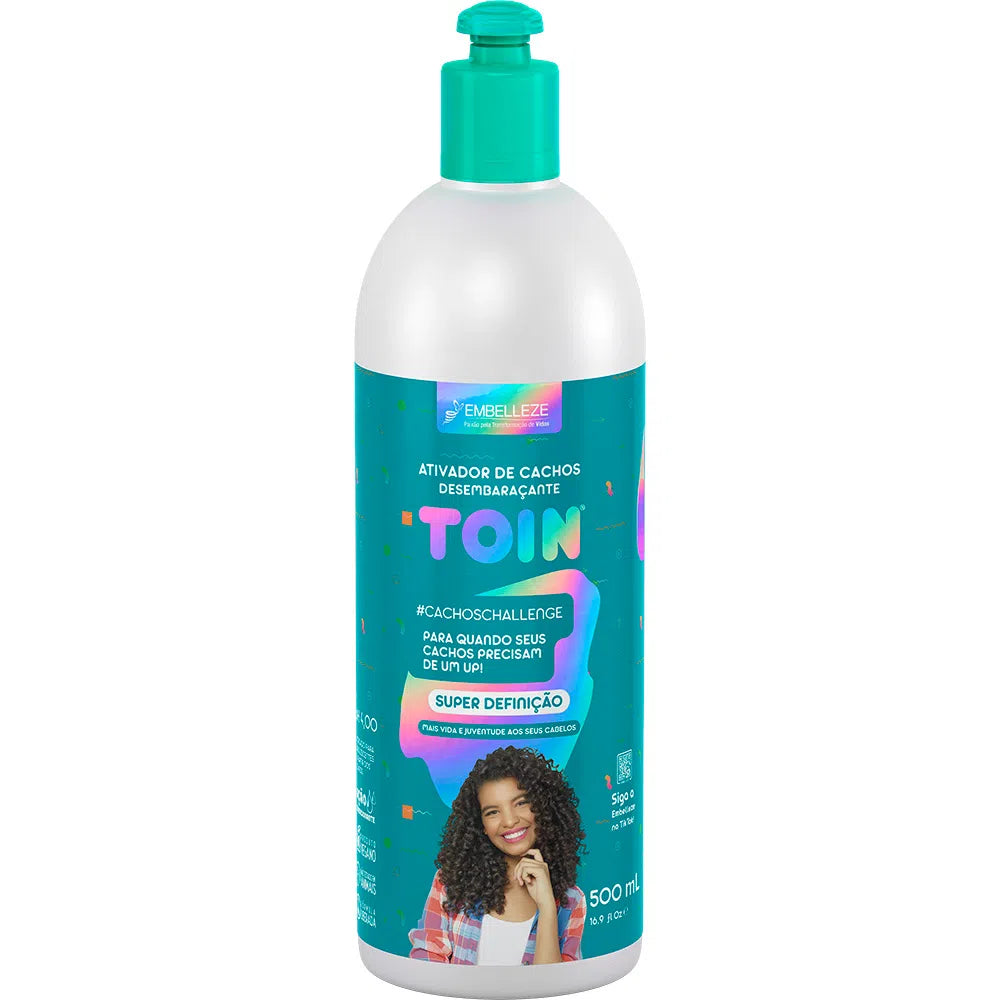 Ativador de Cachos Toin 500ml