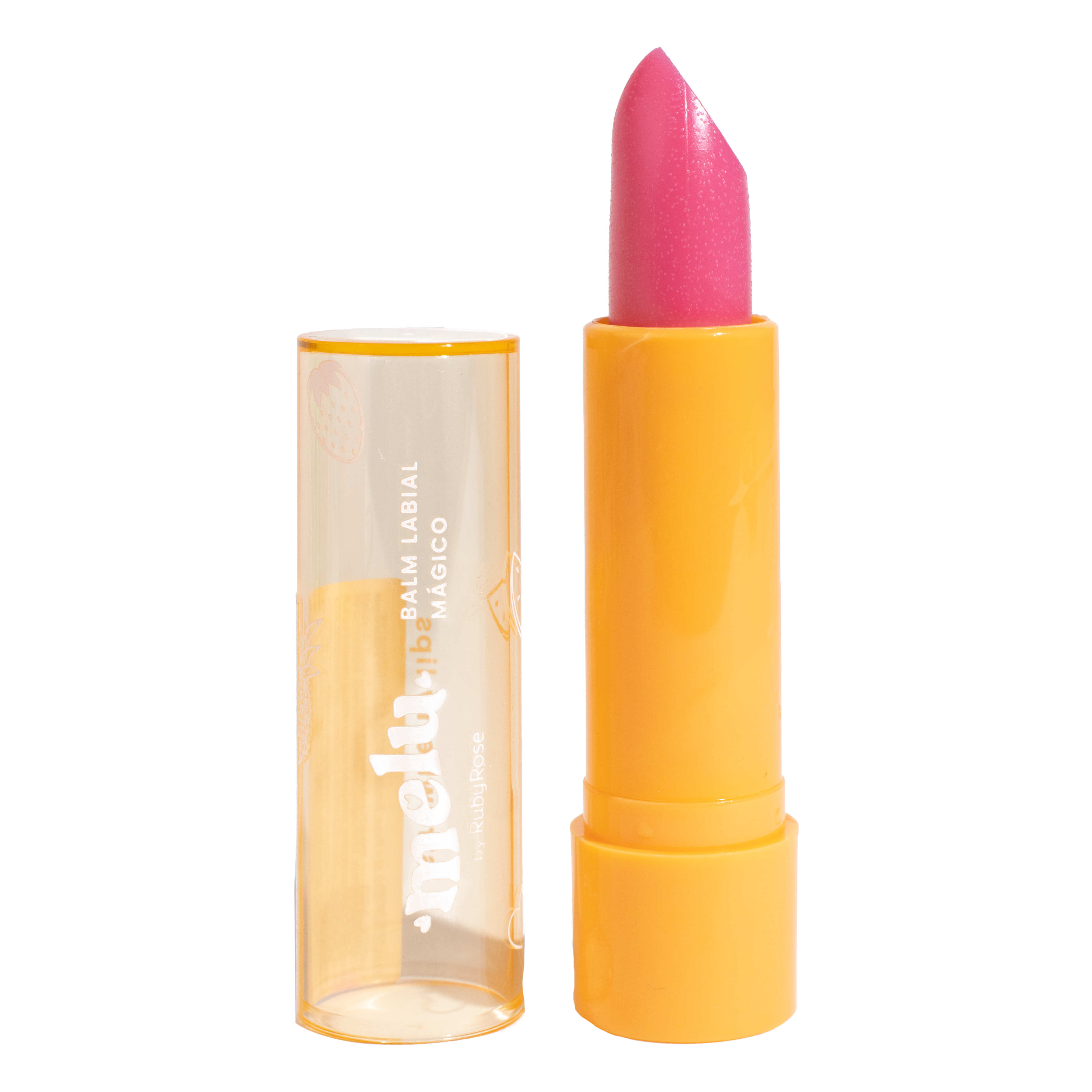 Balm Labial Melu Magic Lips Ruby Rose Cor Strawberry