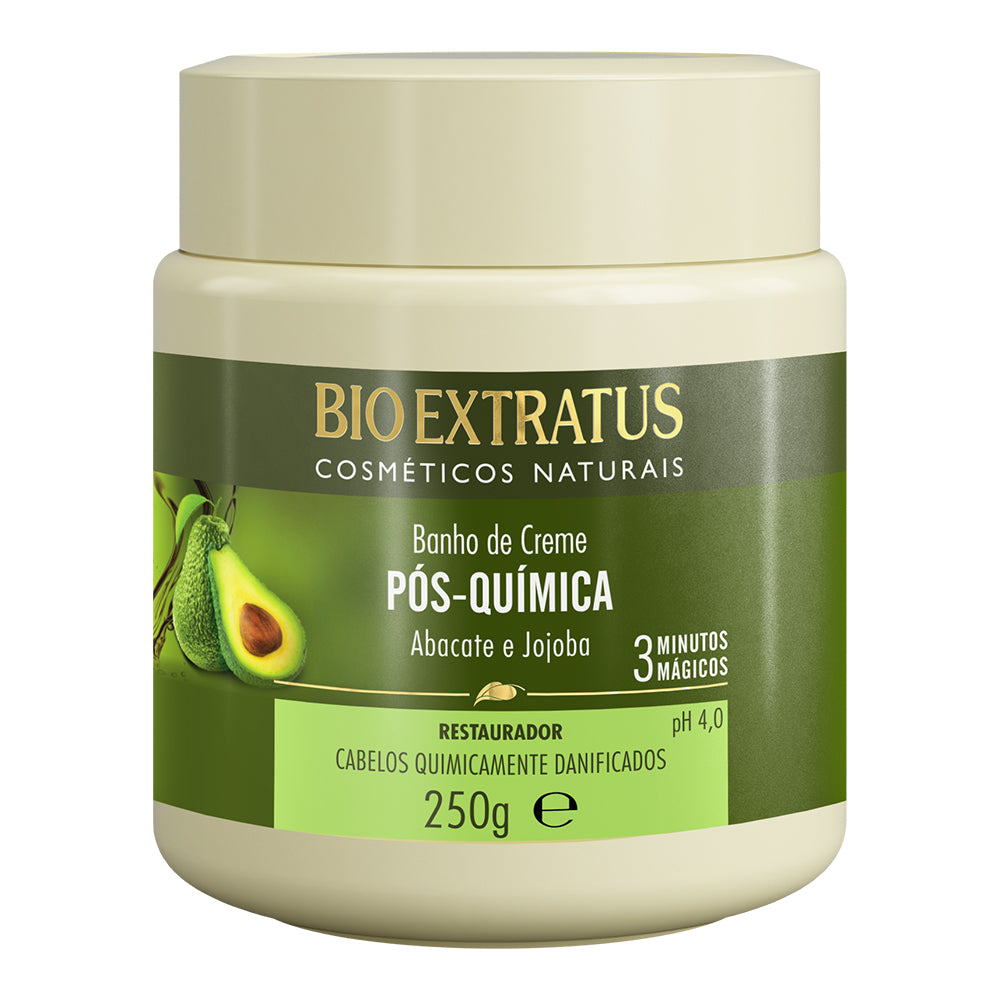 Banho de Creme Bio Extratus Pós-Química 250g