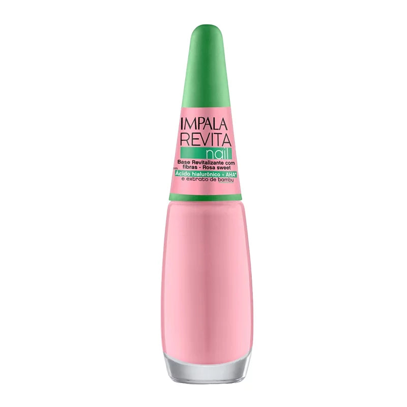 Base Impala Revitalizante com Fibras Rosa Sweet 7,5 ml