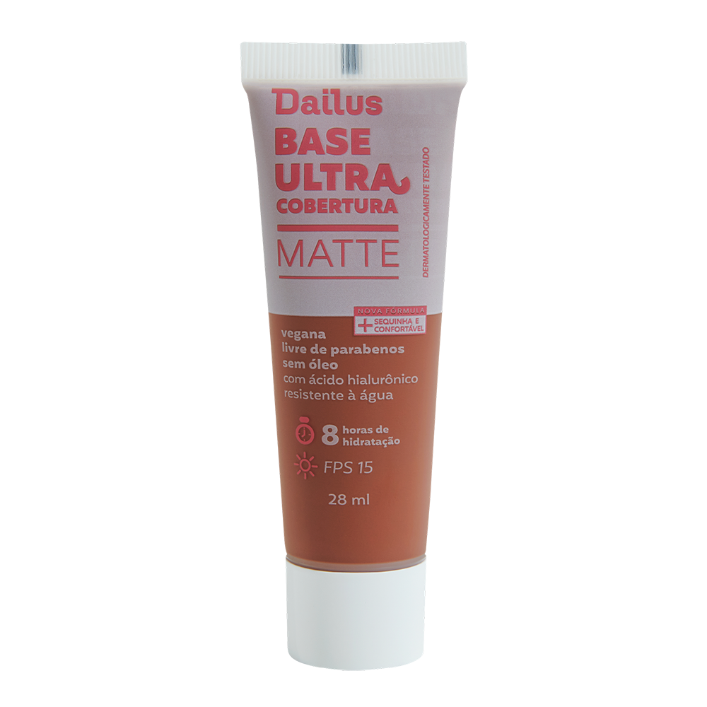 Base Líquida Dailus Ultra Cobertura D11 Escuro 28 ml
