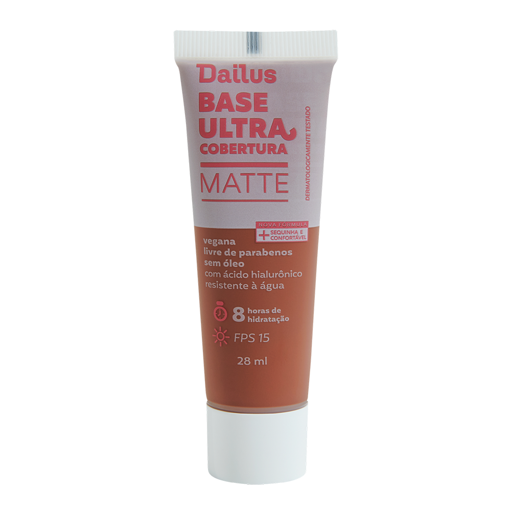 Base Líquida Dailus Ultra Cobertura D11 Escuro 28 ml