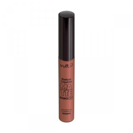 Batom Líquido Vult Matte Nano HD Castanho Claro 5 ml